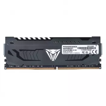 PATRIOT Viper Steel DDR4 32GB 3200MHz 288-pin DIMM 1.35V CL18 galddatora RAM modulis