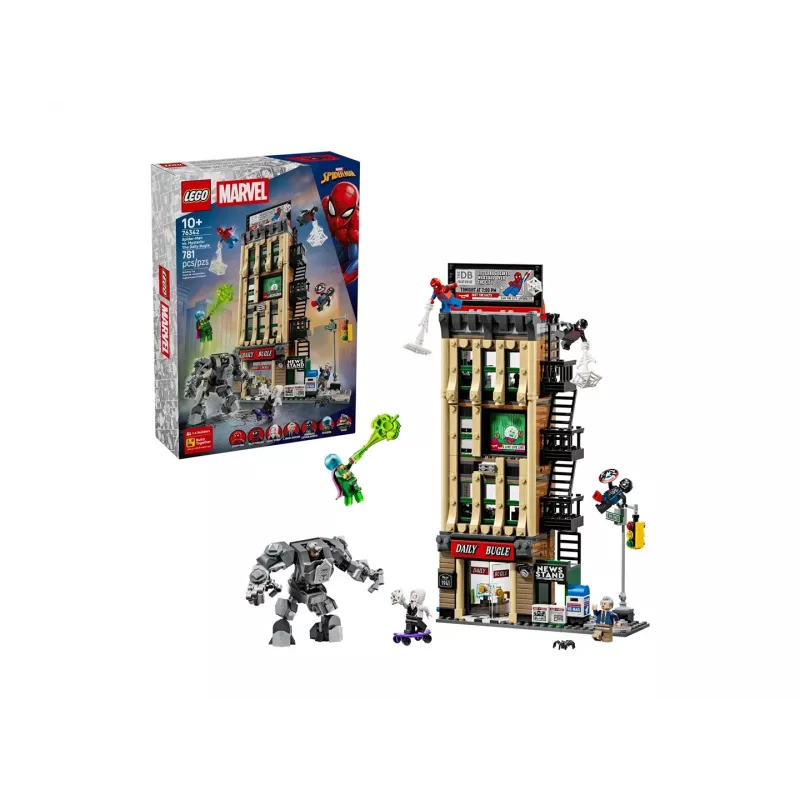 LEGO MARVEL 76342 Zirnekļcilvēks pret Mysterio: The Daily Bugle