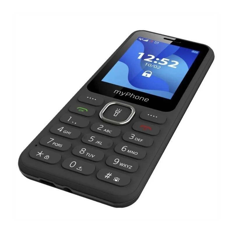 Mobilais tālrunis MYPHONE myPhone 6320, 2,4 collu displejs, Dual SIM, 1000 mAh, Bluetooth, FM radio, melns
