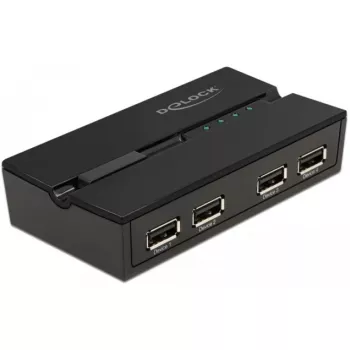 DeLOCK 11494 datora datu slēdzis melns USB Type-A Type-B 0,48 Gbit/s