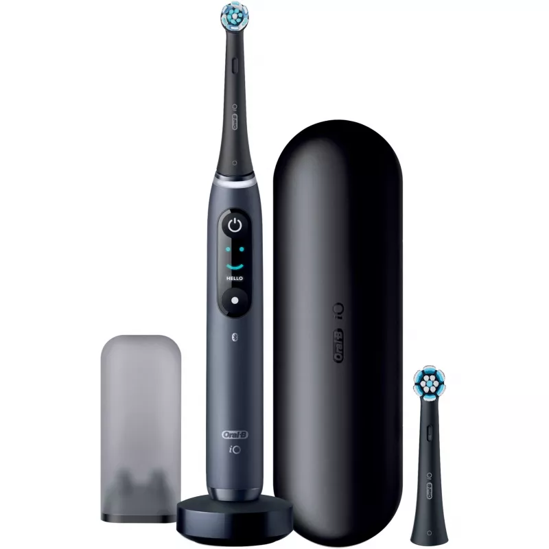 Braun 408567 elektriskā zobu suka Pieaugušajiem Vibrējoša zobu suka Melna