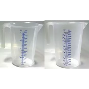 Mērglāze IWH modelis 003303, caurspīdīga, 3 L, augstas kvalitātes polietilēns