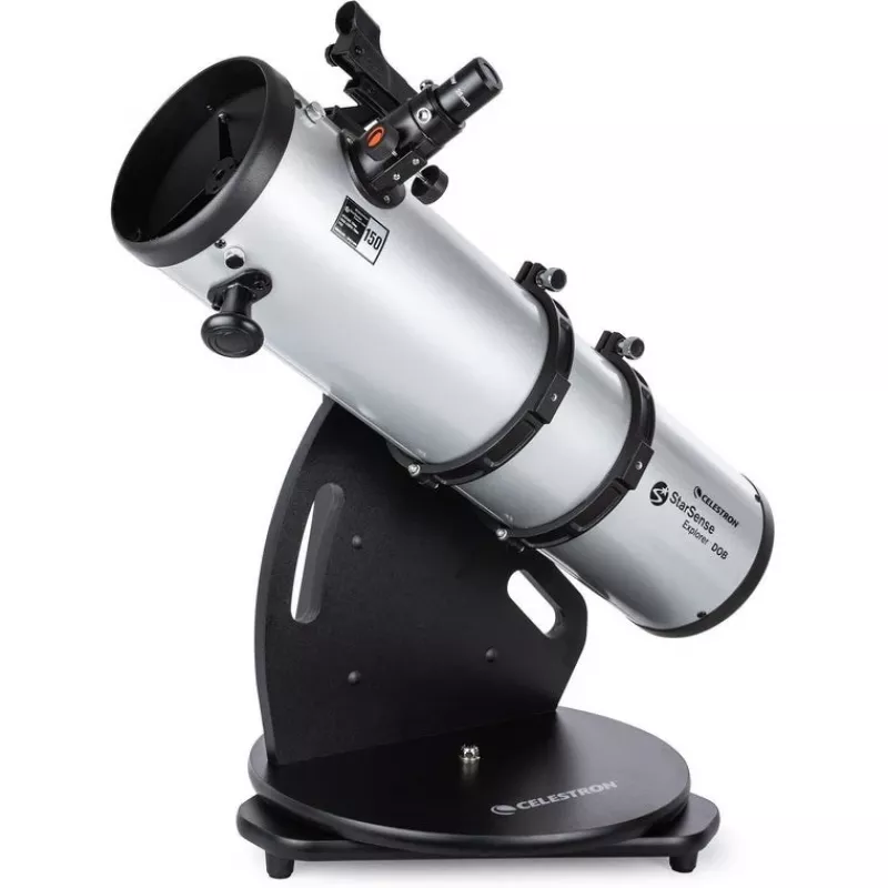 Celestron StarSense Explorer 150mm Reflektors 459x Melns, Sudrabs
