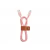 USB kabelis Tellur TLL155281 USB 2.0 1 m USB A USB C Rožu zelts