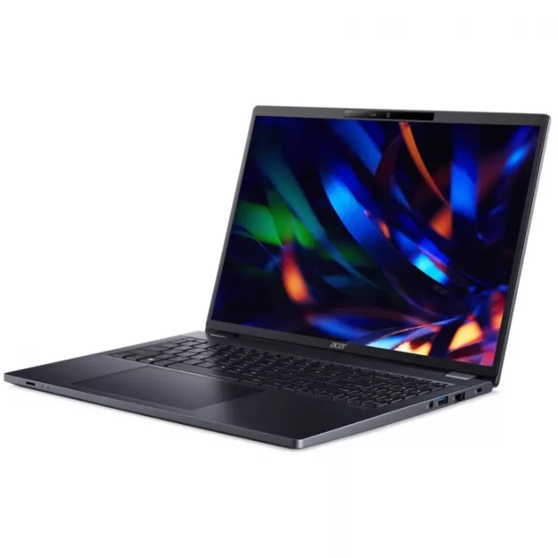 Acer TravelMate P4 16 TMP416-52-TCO - Intel Core i7 1355U / 1,7 GHz - Win 11 Pro - Intel Iris Xe grafika - 16GB RAM - 512GB SSD - 40,6 cm (16) IPS 1920 x 1200 - Wi-Fi 6E, Bluetooth - 4G LTE - Slate Blue - tastatūra: DEU