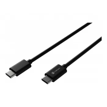 USB-C uz USB-C kabelis NATEC NKA-2146, 1 m, melns