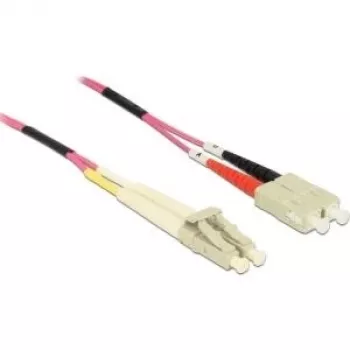 InfiniBand/optiskās šķiedras kabelis DeLOCK LC - SC 1m