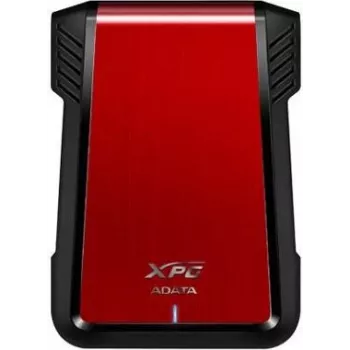 ADATA EX500 HDD/SSD korpuss Melns, Sarkans 2,5 collu