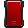 ADATA EX500 HDD/SSD korpuss Melns, Sarkans 2,5 collu