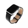 Ādas siksniņa priekš Apple Watch FIXED FIXLST-434-BK — melna, rezerves siksniņa