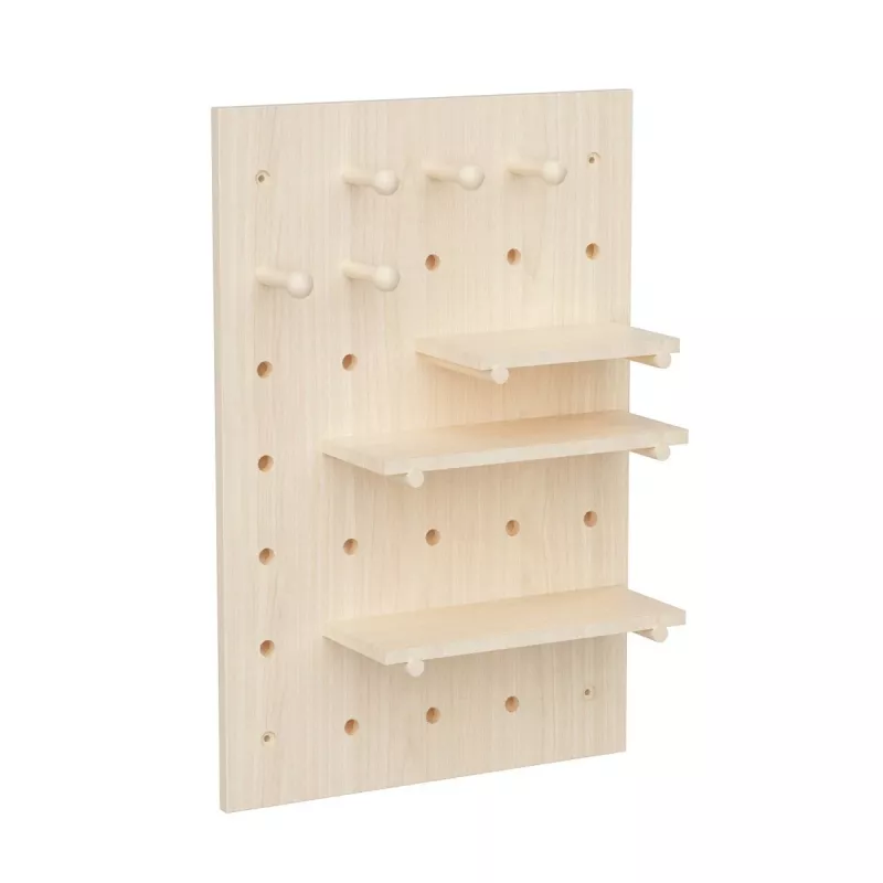 Maclean MC-130 WD koka dēlis-organizators, 40x60 cm, līdz 20 kg