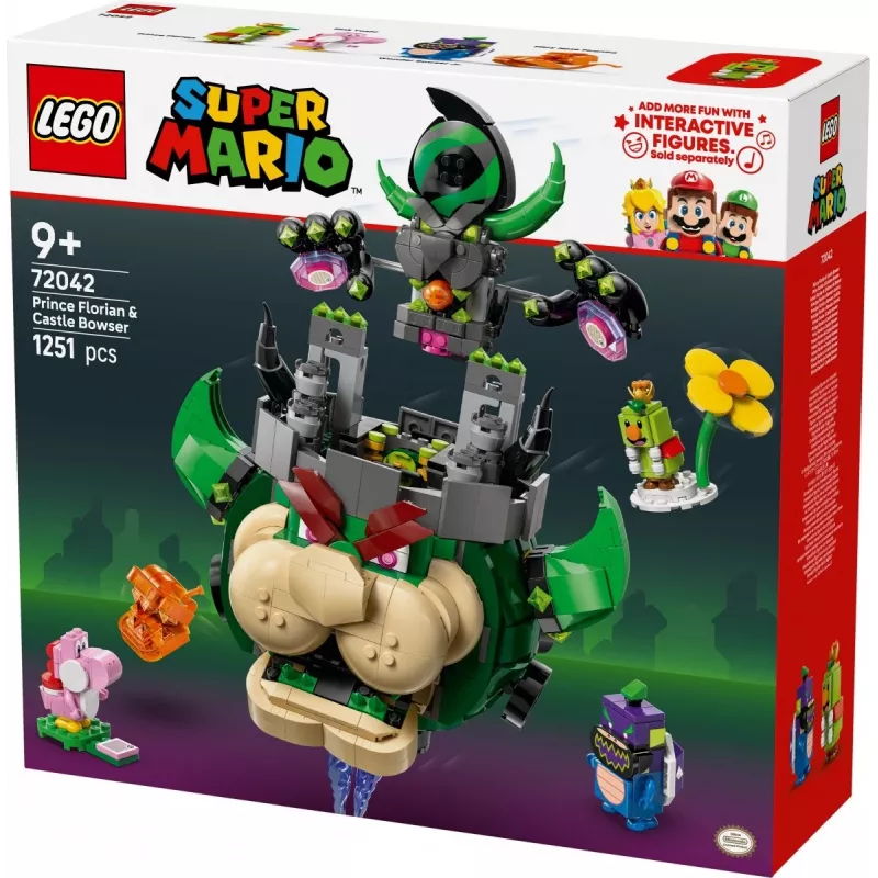 LEGO Super Mario komplekts “Princis Florians un Bauzera pils” 72042