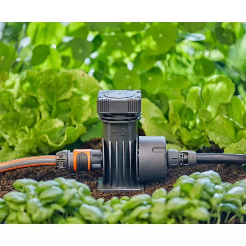 Micro-Drip-System bāzes vienība 2000, pilienveida laistīšanas sistēma melna, modelis 2023