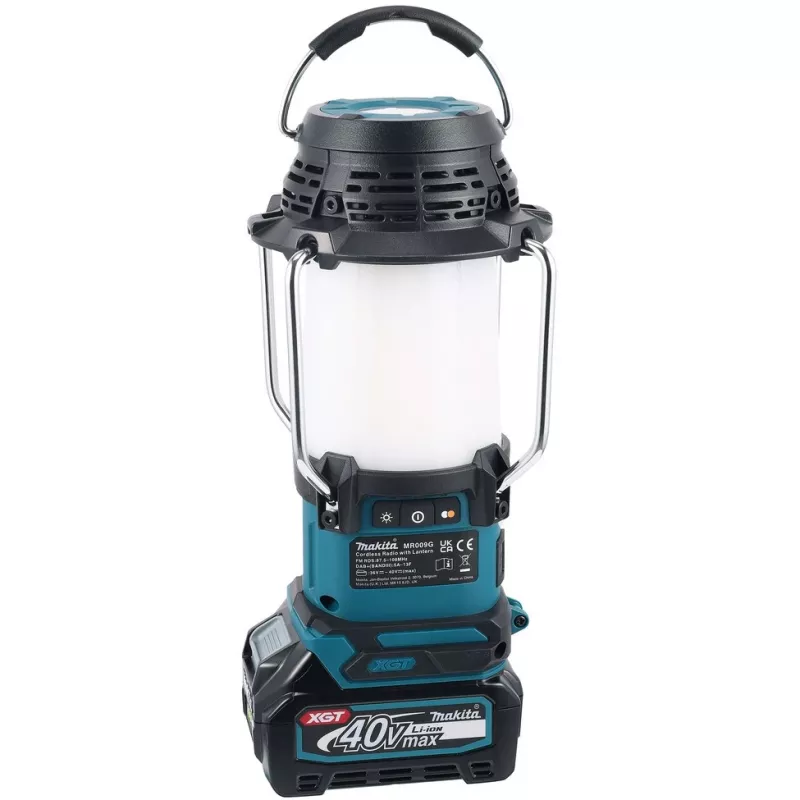 Makita Radio MR009GZ 12/14.4/18/40V ar lampu
