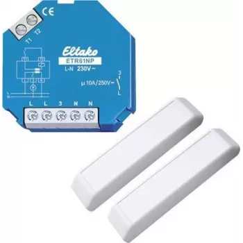 ELTAKO izolācijas relejs 1S ETR61NP-230V+FK kārbas montāžai 230V 10A ETR61NP-230V+FK (61100631)