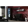 Cama TV statīvs SOHO 180 melns/melns glancēts