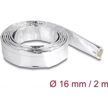 Kabeļu apvalks DeLOCK 19003 Stikla šķiedra Alumīnijs 2m x 16mm -40 līdz 200°C