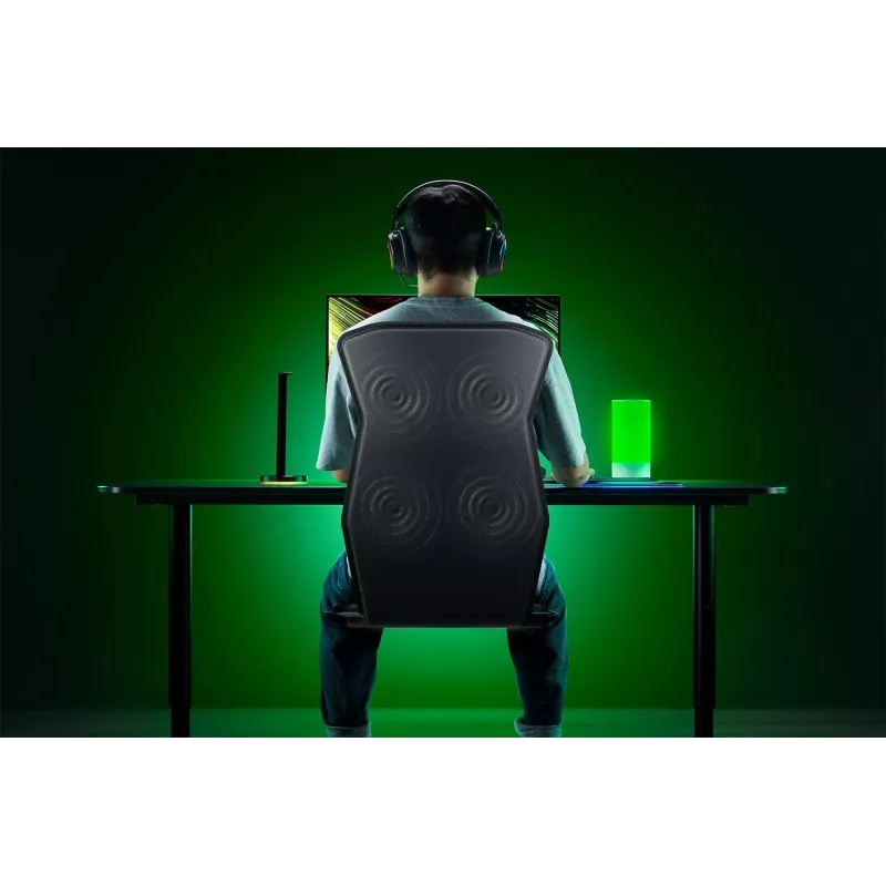Sēdekļa spilvens Razer Freyja melns bezvadu 2,4 GHz