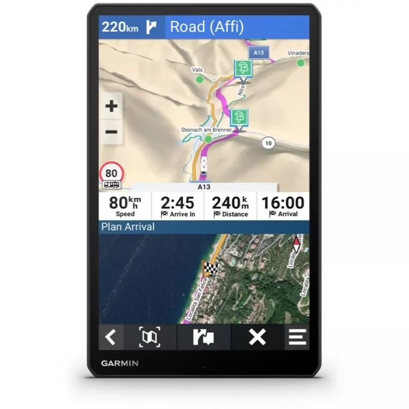 Garmin 1095 Navigācijas sistēma Fiksēta 25,6 cm (10.1 ) TFT Skārienekrāns 554 g Melna (010-02749-10)