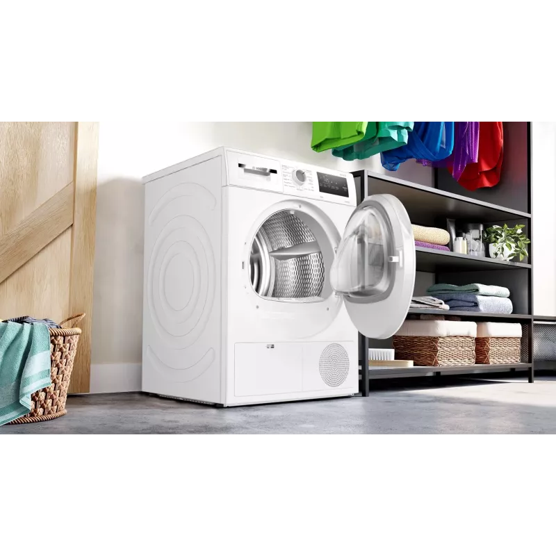 Bosch WTH86277PL siltumsūkņa veļas žāvētājs 8 kg balts