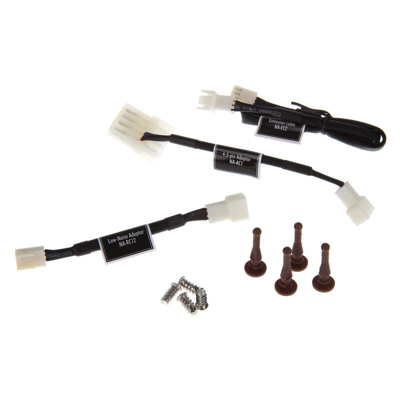 120 mm Noctua ventilators NF-S12A ULN, 12 V, 600–800 apgr./min, 74,3 m³/h, 0,72 W, 2 ātrumu, 25 mm biezs