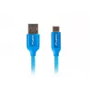 USB 2.0 kabelis LANBERG CA-USBO-21CU-0010-BL — USB A uz USB C, 1 m, zils