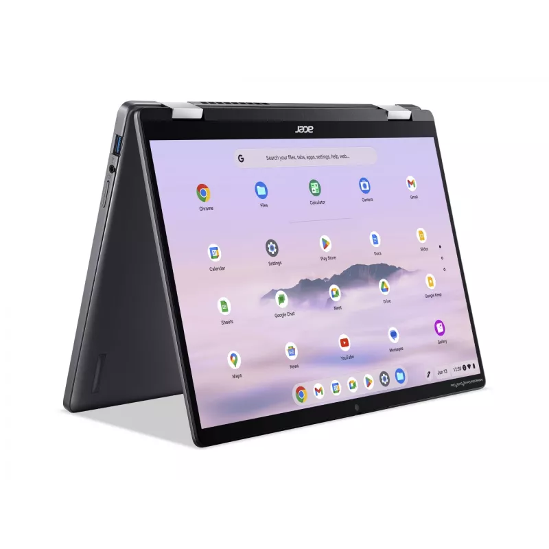Acer Chromebook Plus Spin 714 CPE94-1N-TCO konvertējams portatīvais dators, 14 collas, Intel Core Ultra 5 125U, 16GB, ChromeOS