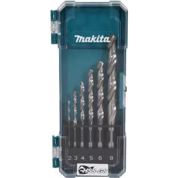 makita D-78346 HSS-GS metāla urbju komplekts, 6 gab. (D-78346)