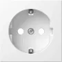 Schuko kontaktligzda Gira System 55 Reinweiß 1-vietīga (MPN 492003)