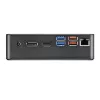 Shuttle XPC Nano PC NC40U5, Intel Core i5-1235U, 1x HDMI, 1x DP, 1x USB-C/DP, 6x USB3.2, 1x 2.5 collu slots, 2x M.2, 1x LAN, RAID, 24/7 nepārtraukta darbība, iekļauts VESA un statīvs