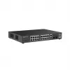 Pārvaldāms L2 Gigabit PoE slēdzis Ruijie RG-ES220GS-P — 18× Gigabit (10/100/1000), IEEE 802.3af/at, 40 Gbit/s, melns