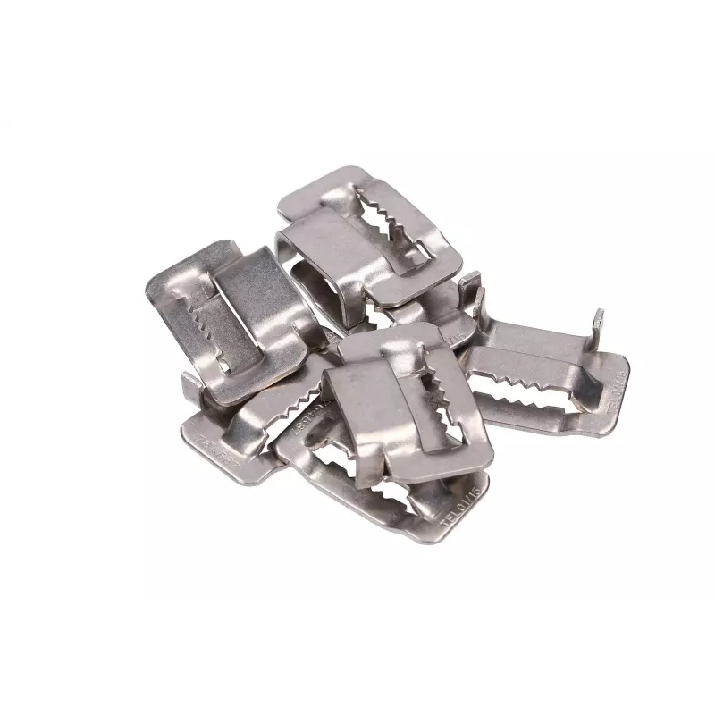 Extralink tērauda klipsis 20 mm tērauda lentei ar zobiem