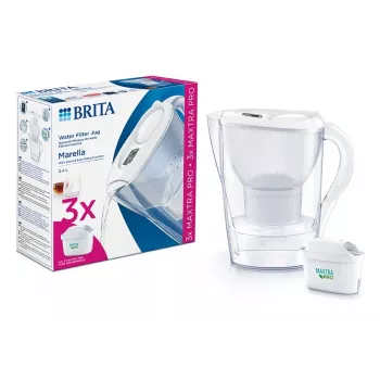 Brita Marella+3 kārtridži PRO balta 2.4 Balta