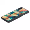 Viedtālruņa maciņš iKins iPhone XR — Mosaic Melns aizsargapvalks