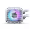 PHANTEKS XT Pro Ultra rūdītā stikla logi, D-RGB + Glacier One 360M25 Gen2 DRGB, 360 mm, komplekts - balts