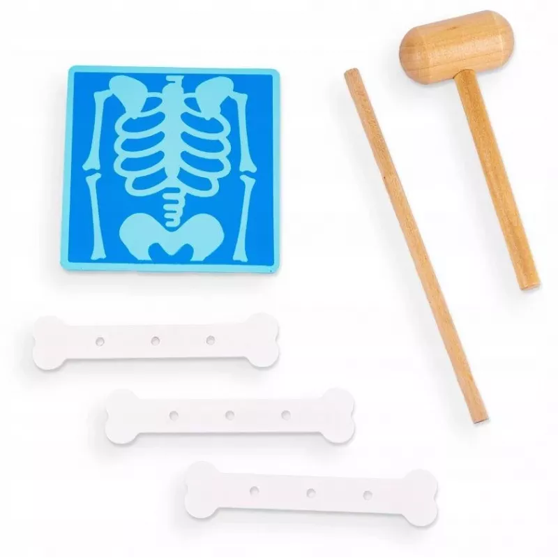 Bērnu medicīnas spēļu komplekts Extralink Little Doctor Case, 43 gab.