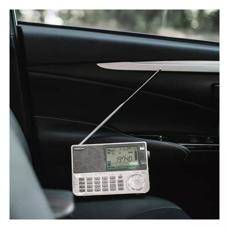 Portatīvais radio Sangean ATS-909 X2 — balts — AM FM SW digitālā regulēšana