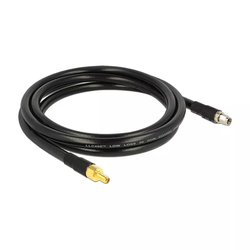 Koaksiālais kabelis DeLOCK 2m RP-SMA/RP-SMA