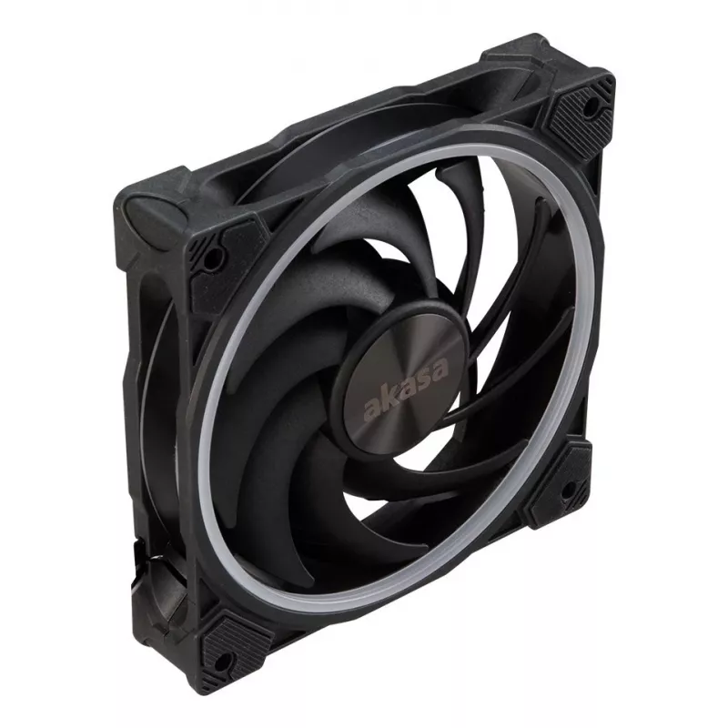 AKASA SOHO AR 120mm ARGB korpusa ventilators - melns