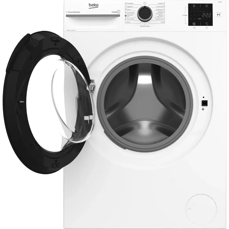 BEKO veļas mašīna BM1WFSU36233WB, 6 kg, energoefektivitātes klase B, 44,6 cm, 1200 apgr./min, invertora motors, tvaika kopšana