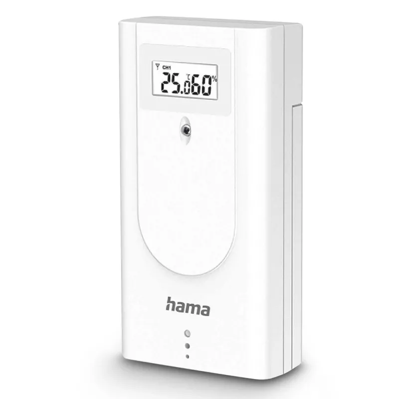 Hama 00222228 digitālā meteostacija balta Baterija