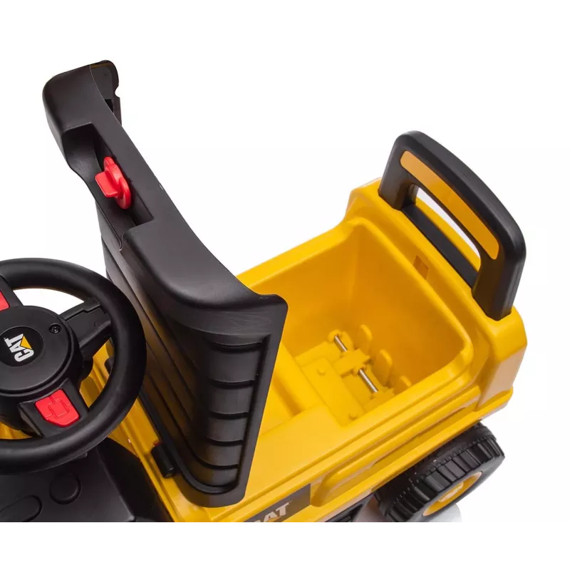 Ride-on excavator milly mally 5298 — bērnu braucamā rotaļlieta ar reālistisku dizainu un izturīgu konstrukciju