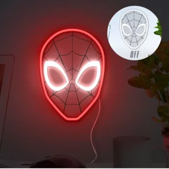 Paladone Spiderman sienas LED neona gaisma