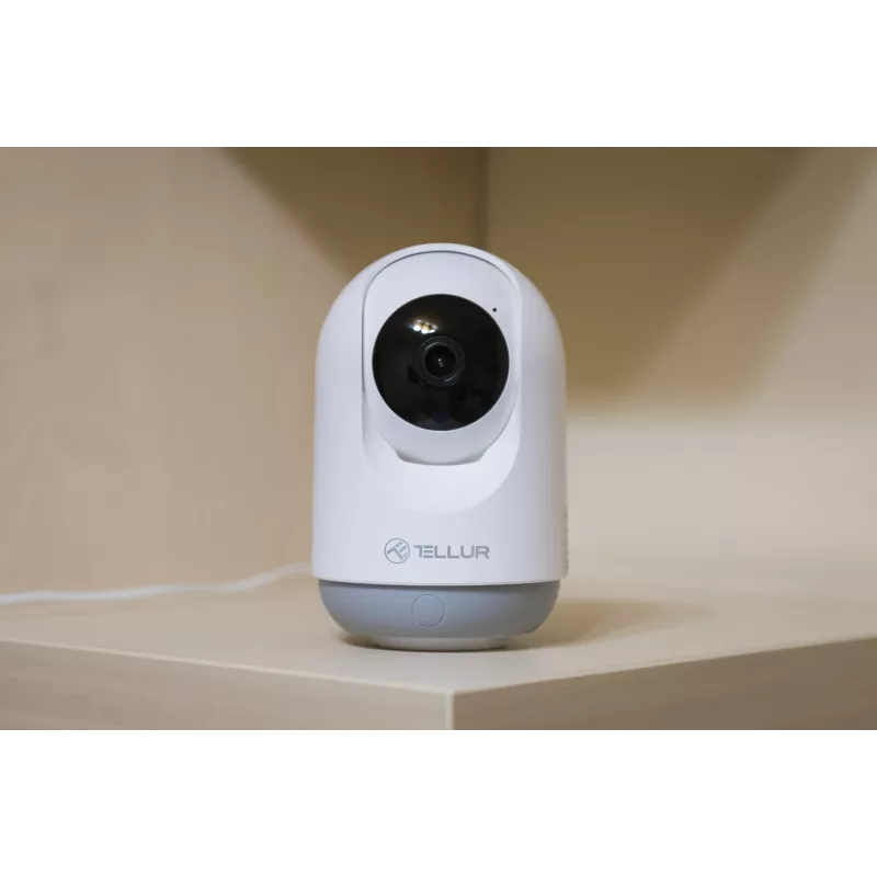 Novērošanas kamera Tellur TLL331391 3MP UltraHD PTZ balta