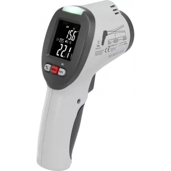 VOLTCRAFT IR-SCAN-350RH/2 infrasarkanais termometrs, optika 20:1, no -50 līdz +380 °C, pirometrs, rasas punkta skeneris (IR-SCAN-350RH/2)