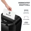 Fellowes Powershred LX50 papīra smalcinātājs, daļiņu griešana, melns
