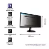 Qoltec 51054 displeja privātuma filtrs 48,3 cm (19) klēpjdatoram
