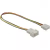 Ventilatora kabelis 4pin DeLOCK 82429