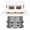 Digitus FTTH optiskās šķiedras apdares sienas roze DN-93201 ar SC/LC adapteri 86x30x86 mm