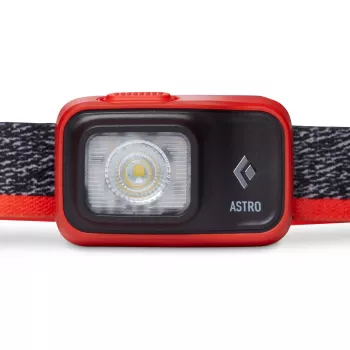 galvas lukturis Astro 300, LED gaisma oranža